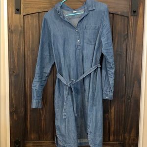 Maternity Jean Dress